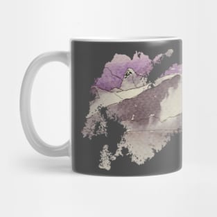 Mountain range love Mug